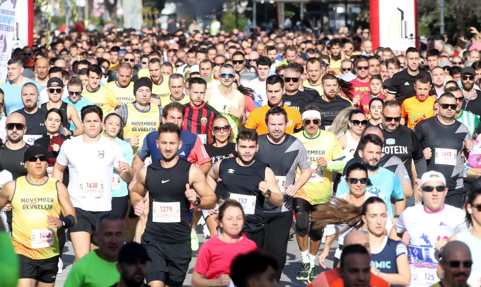 Thousands of steps, one goal