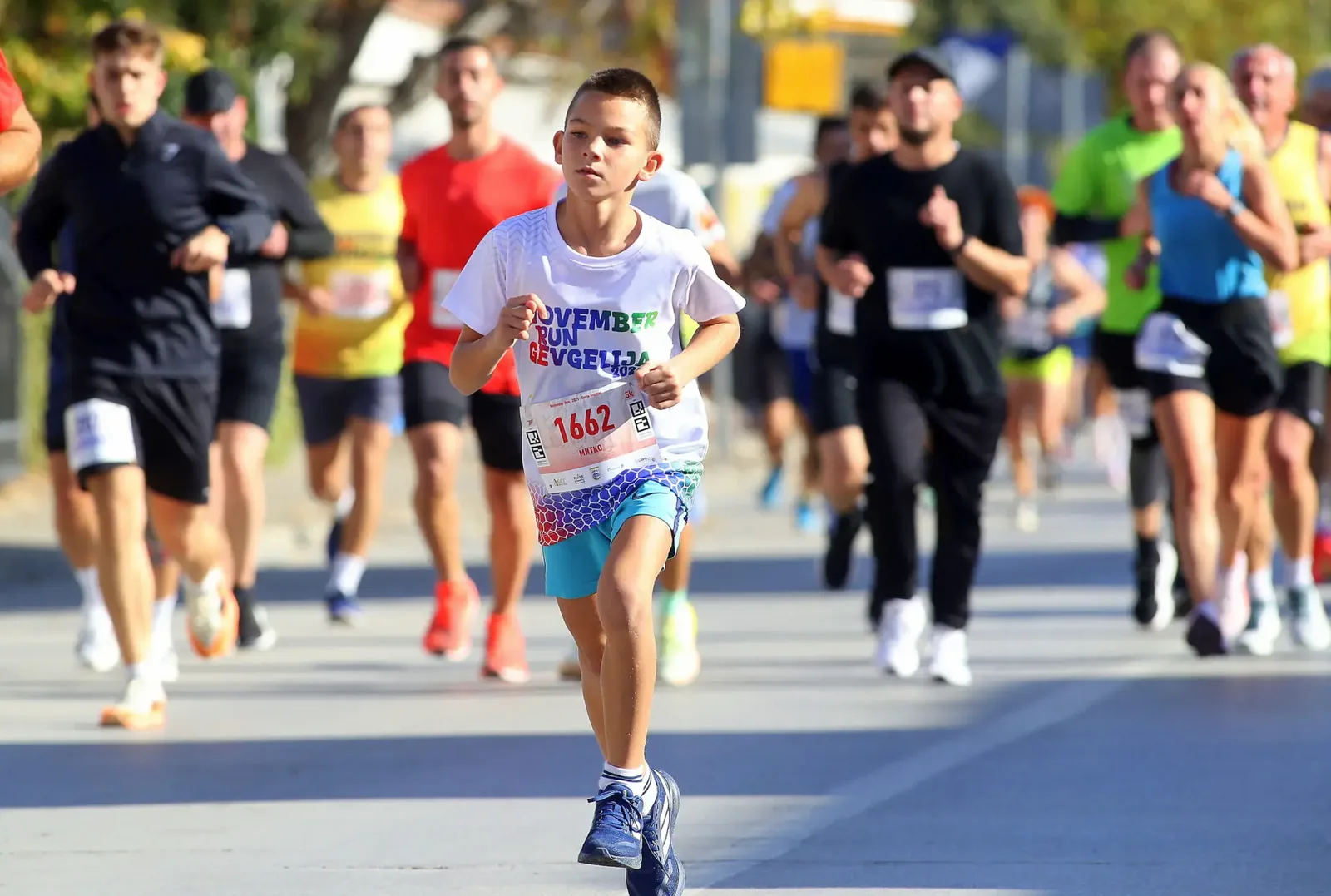 Young runners bring their own energy